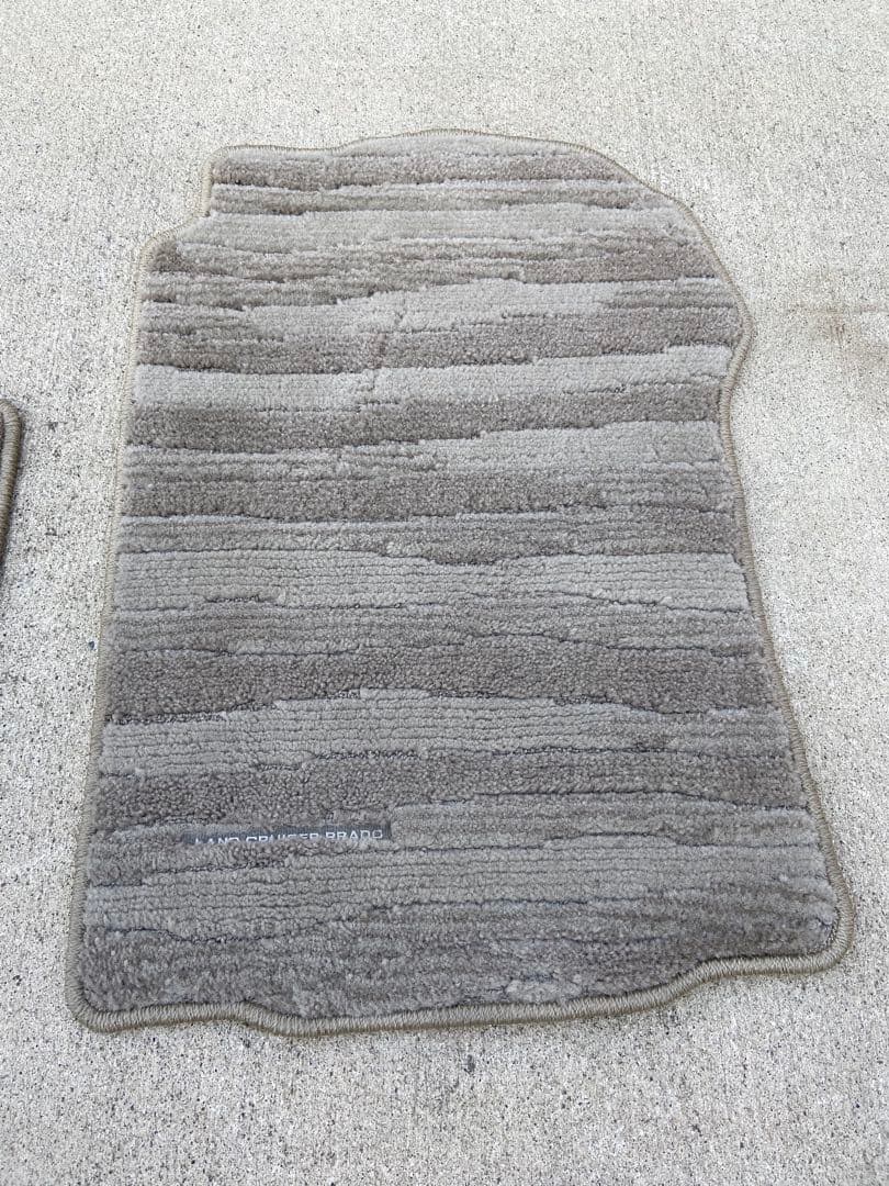 プラド 150 純正 ７人乗り フロアマットTOYOTA BRIGHTFACE_UK