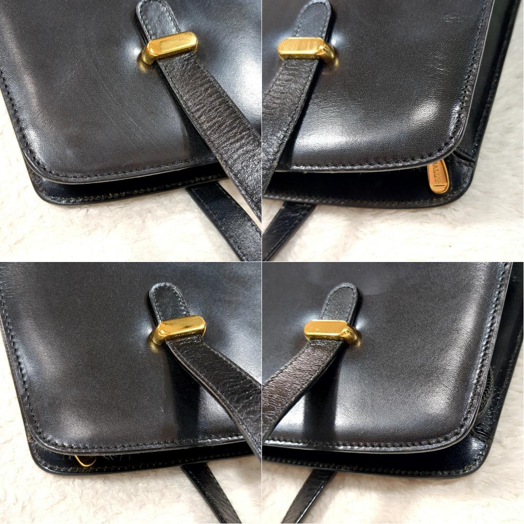 BALLY バリー トートバッグ フォーマル レザー ブラック