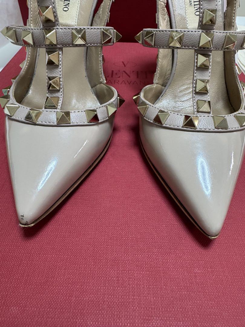 VALENTINO ヴァレンティノ ロックスタッズ パンプス ヒール 34.5