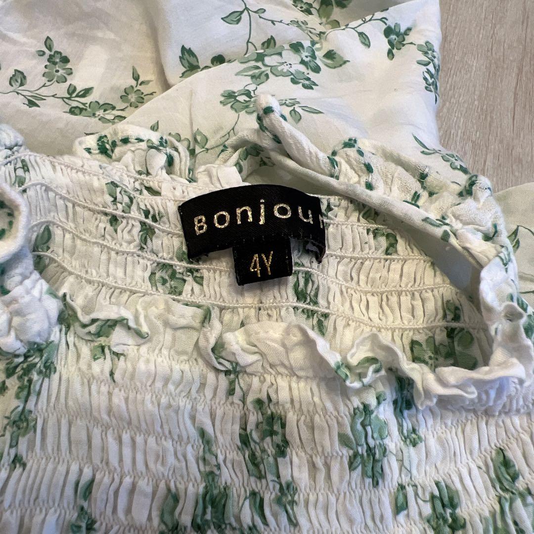 bonjour ボンジュール　bonjour diary ワンピース　4y