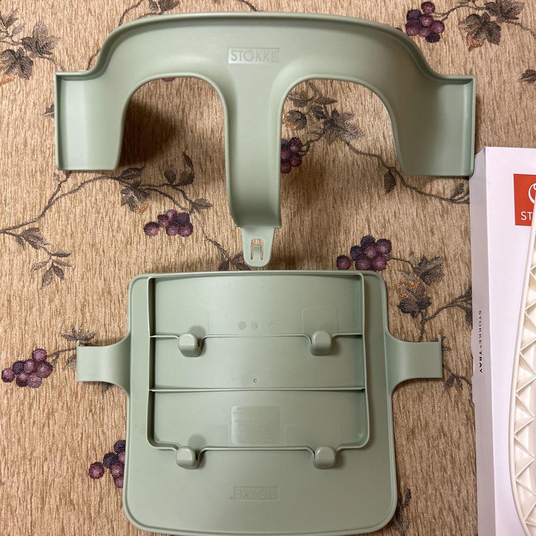STOKKE トレー &ベビーセット　ミントグリーン