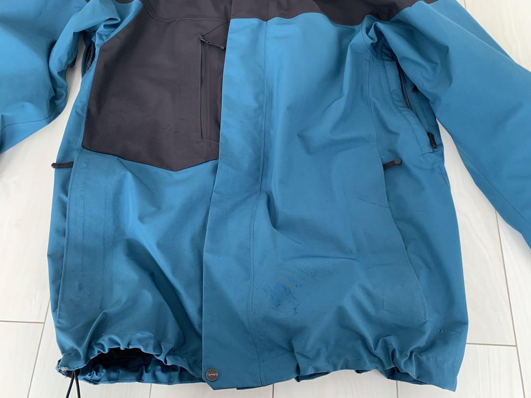 241 ウェア　L ジャケット　ブルー　ブラック　ゴアテックス