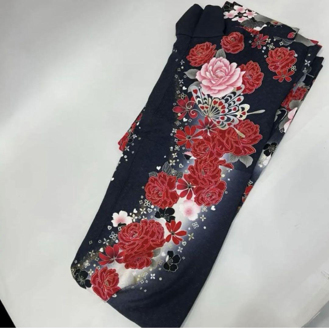 成人式振袖 薔薇