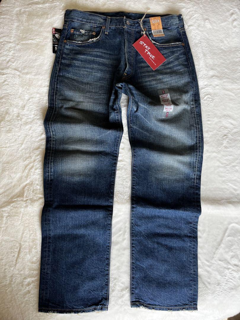 デッドストック00s‼️ Levi's 501 ストレートデニム 34x32