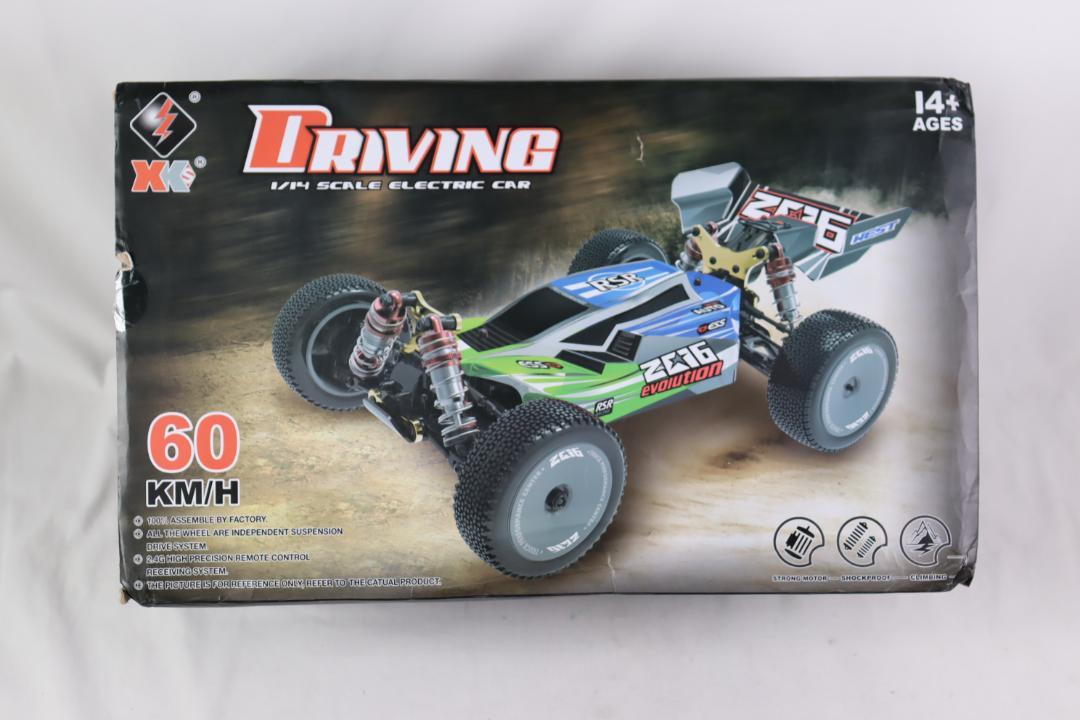 WLtoys1/14電動RCカー最高速度60km/hラジコンカー 青オフロード