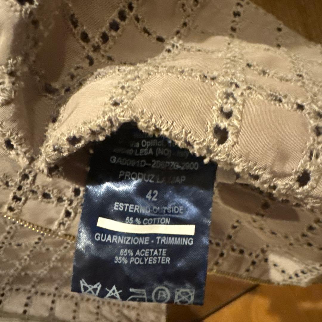 ヘルノ 半袖ジャケット ベージュ 42サイズ ヘルノ 半袖ジャケット ベージュ 42サイズ