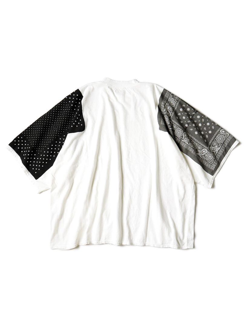 【新品】KAPITAL キャピタル 天竺バンダナHUGE-T 1/S ブラック