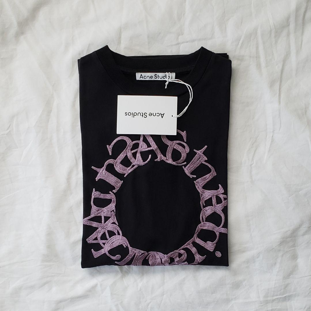 acne studios コットンロゴ Tシャツ（アクネストゥディオズStamp