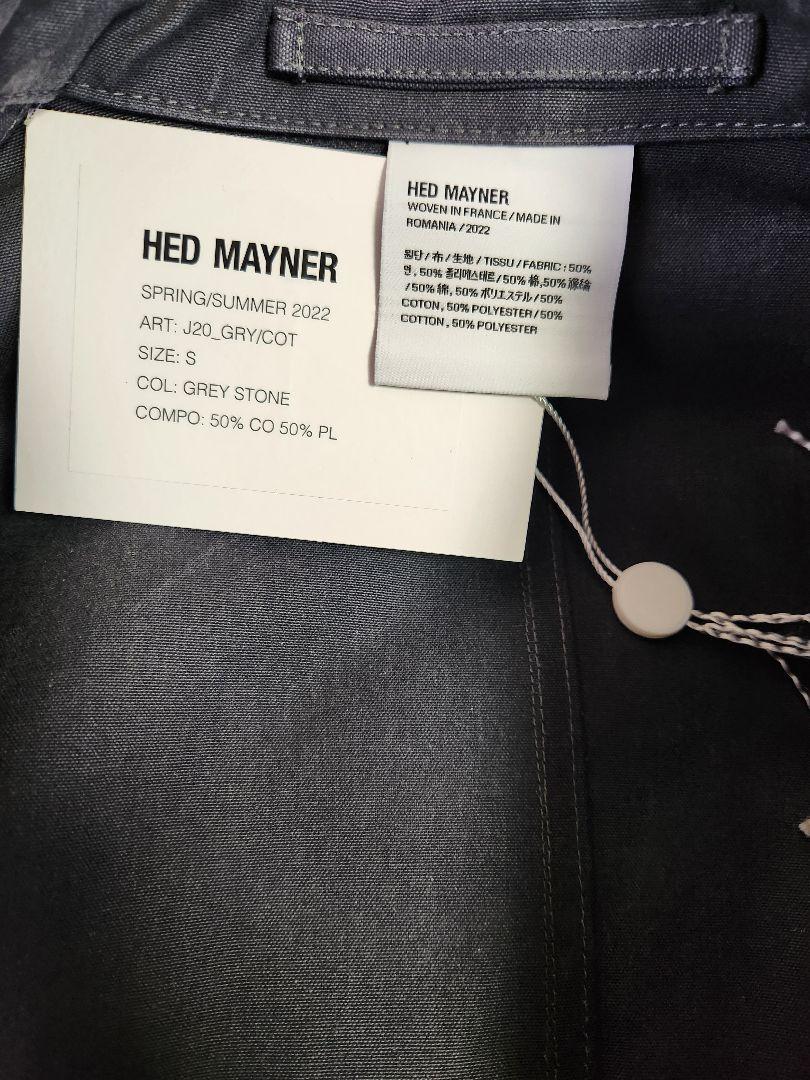 HEDMAYNER グレー ダブルブレスト テーラードジャケット