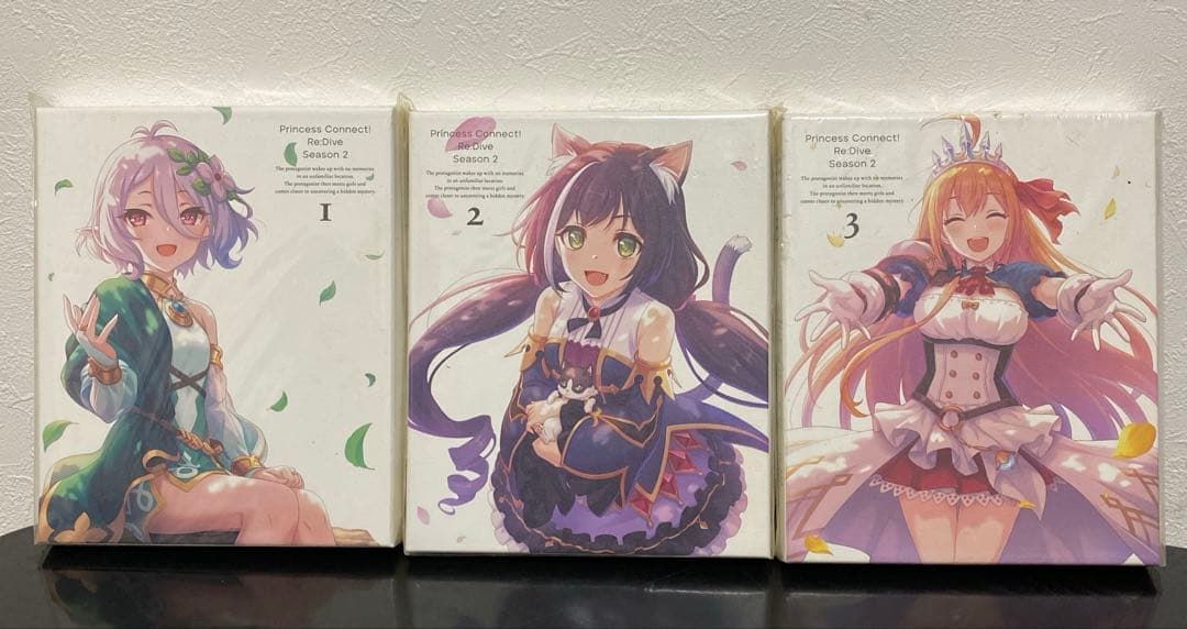 新品未開封 プリンセスコネクト! Re:Dive Season 2 全3巻セット