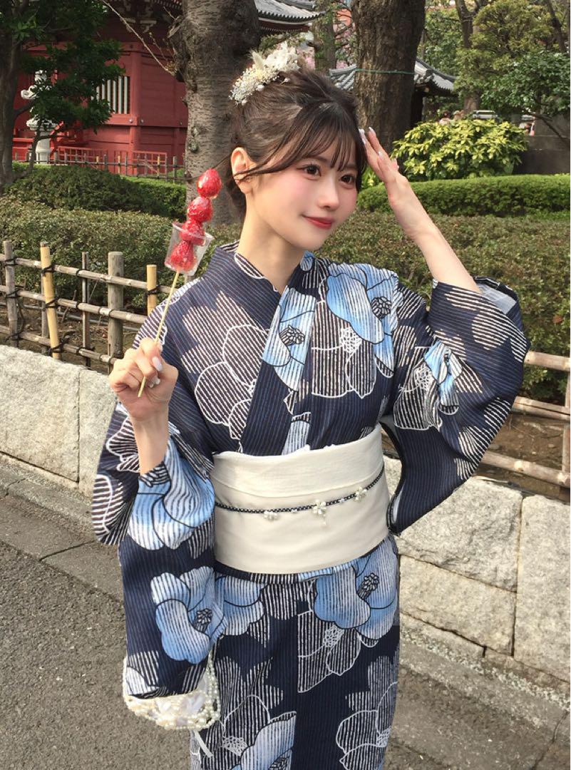 【新品】グレイルGRL 椿浴衣セット[gi1606]