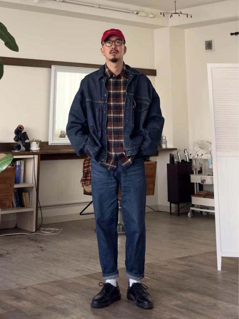 美品 リーバイス PREMIUM TYPE1トラッカージャケット ヘンプ