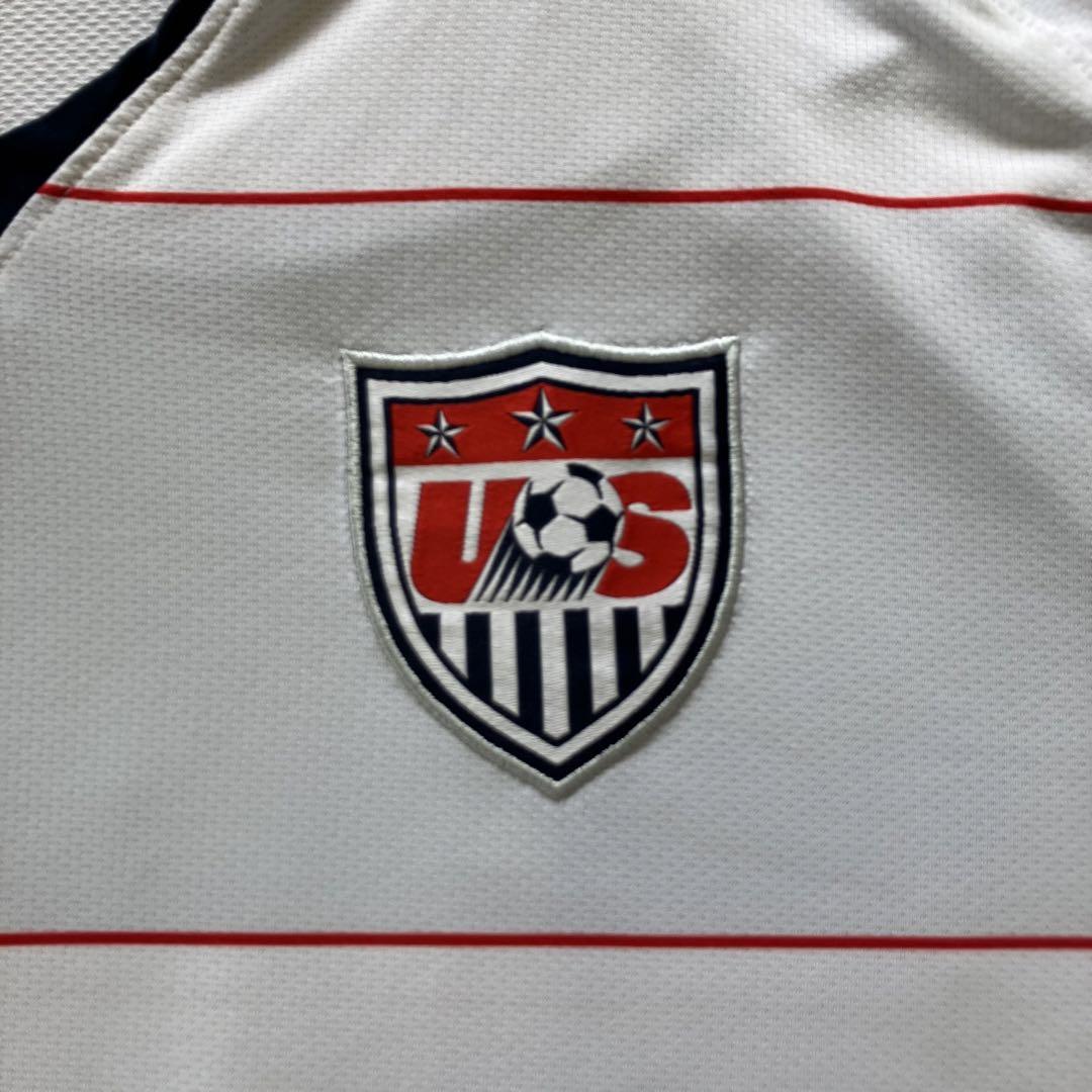 【美品】古着　ナイキ　アメリカ代表　サッカー　ゲームシャツ　XL