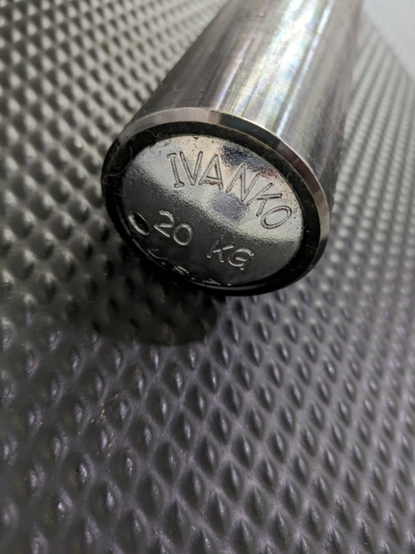 イバンコ IVANKO　OB-20デラックスオリンピック　バーベル シャフト イバンコ IVANKO OB-20デラックスオリンピック バーベル