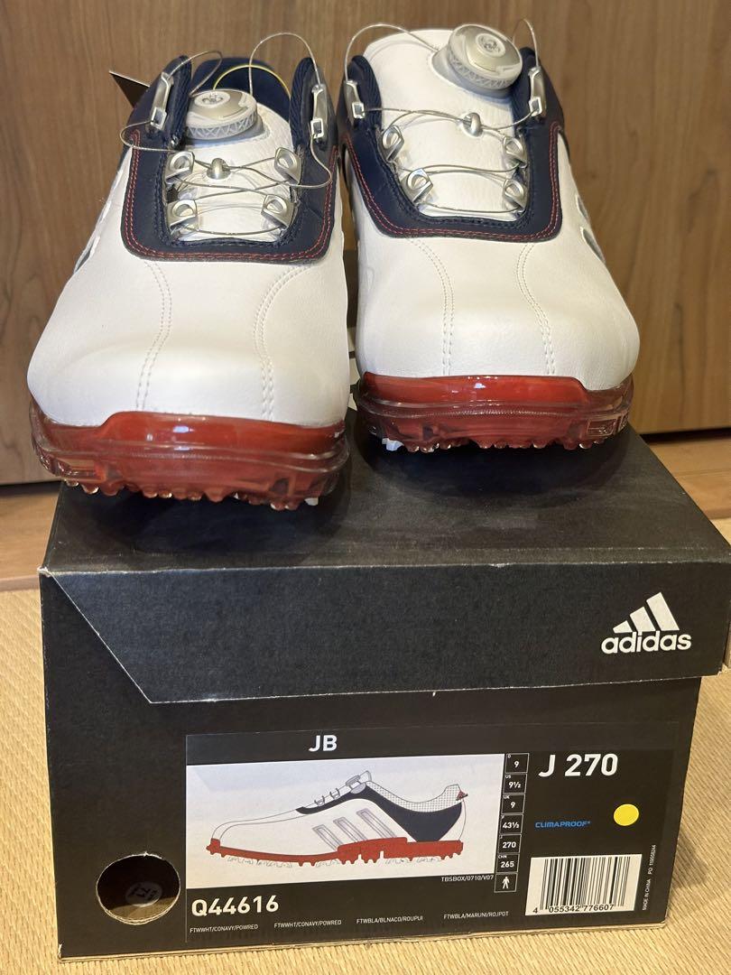 adidas ゴルフシューズ　27cm Q44616