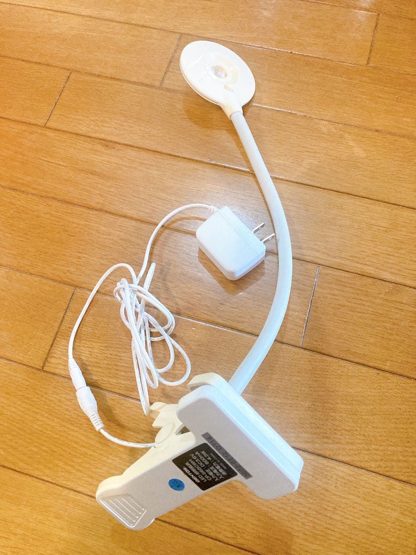 NL-BS05明るいデスク取り付けライト白色ホワイト生活家電