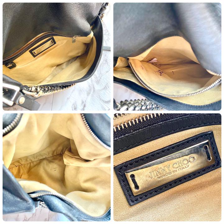 チェーン 美品 バイカー ショルダーバッグ 入手困難 8mY6n-m85746135664 チェーン JIMMY CHOO ください