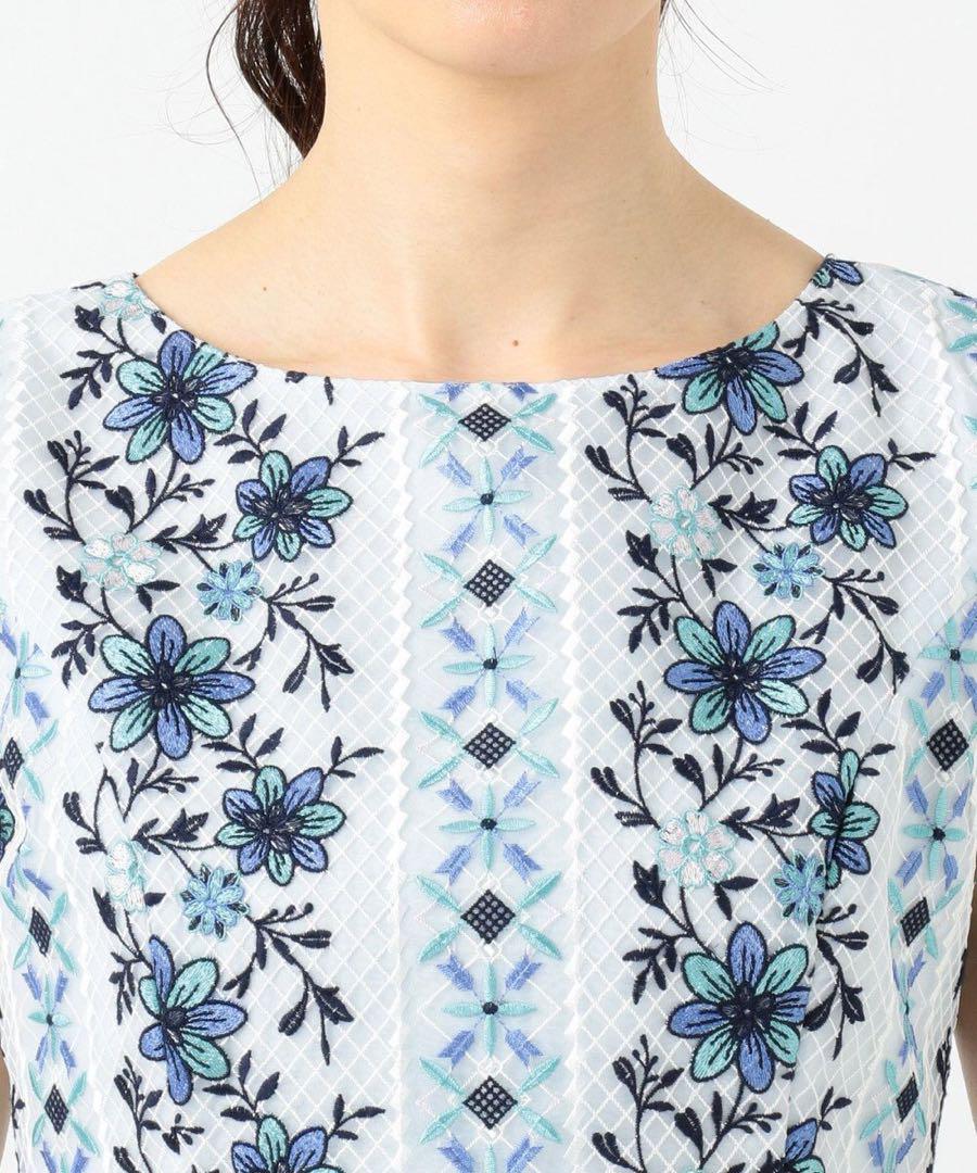 美品TOCCA【定価64,】総刺繍ワンピース