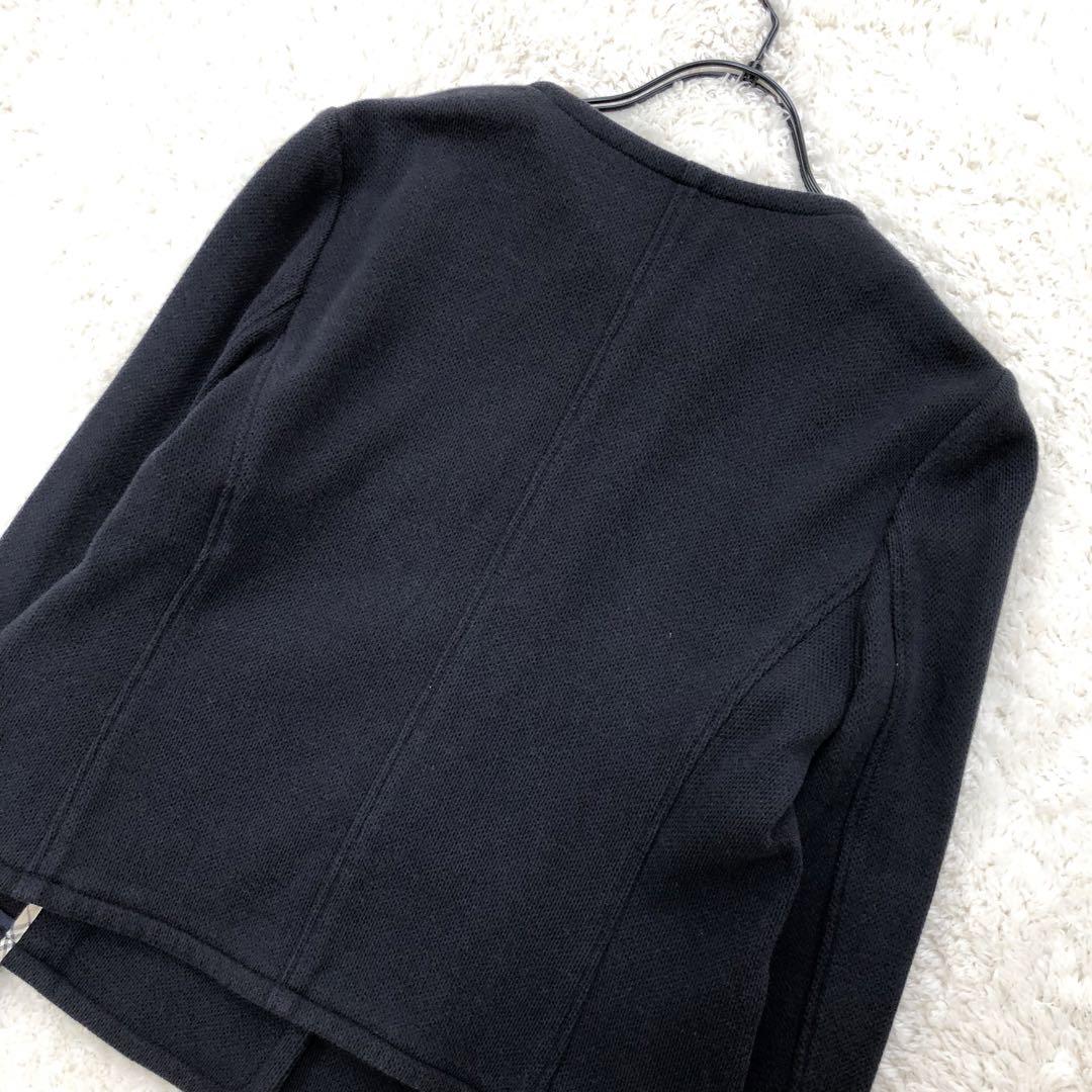 BURBERRYバーバリーブルーレーベル ノーカラージャケット ノバ