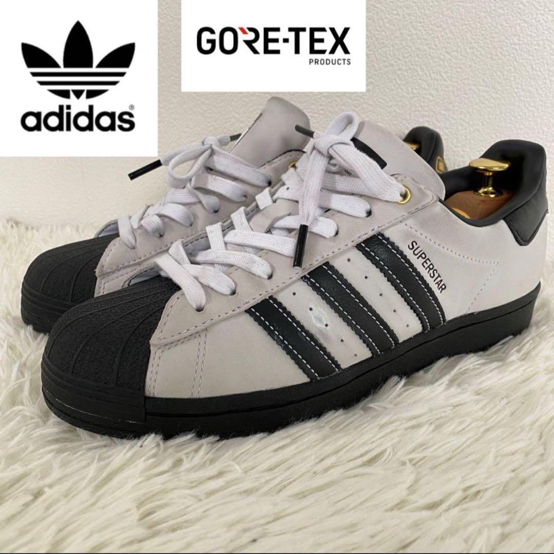 adidas SUPERSTAR GORE-TEX ホワイト/ブラック - メルカリ