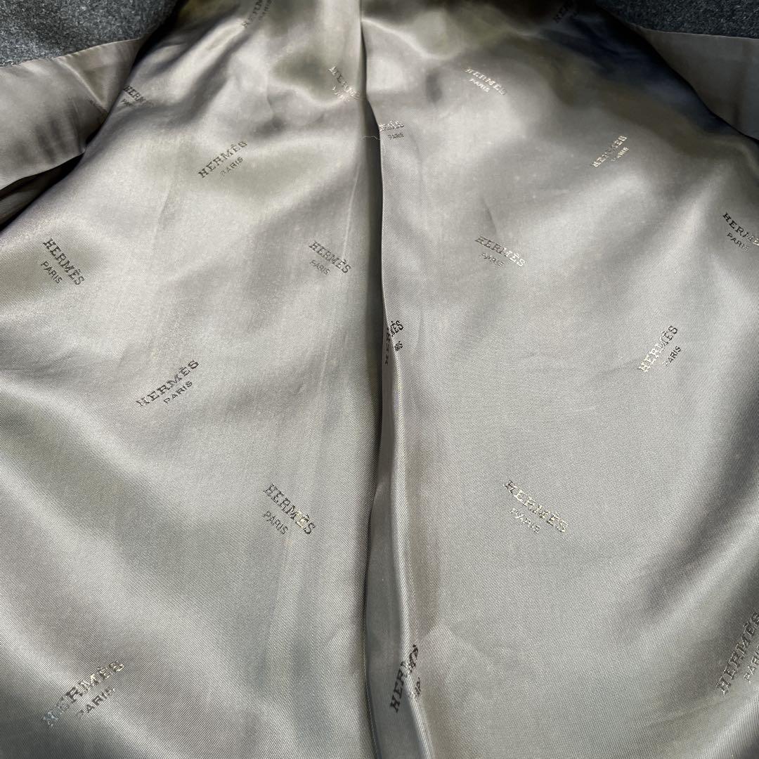 【良品】HERMS エルメス セットアップ スーツ ダブル ウール