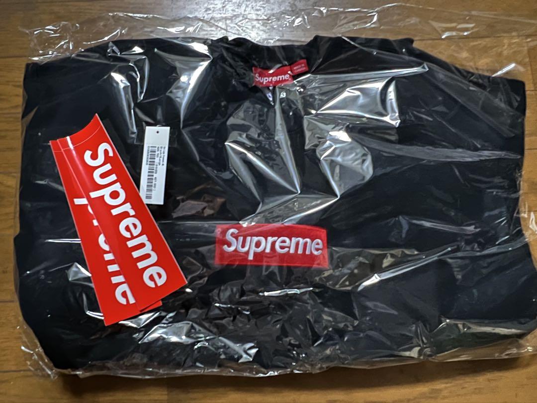 supreme box logo crewneck スウェット　黒　ブラック