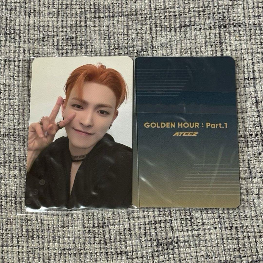 ATEEZ POP UP ミニポーチ(トレカ:ホンジュン)