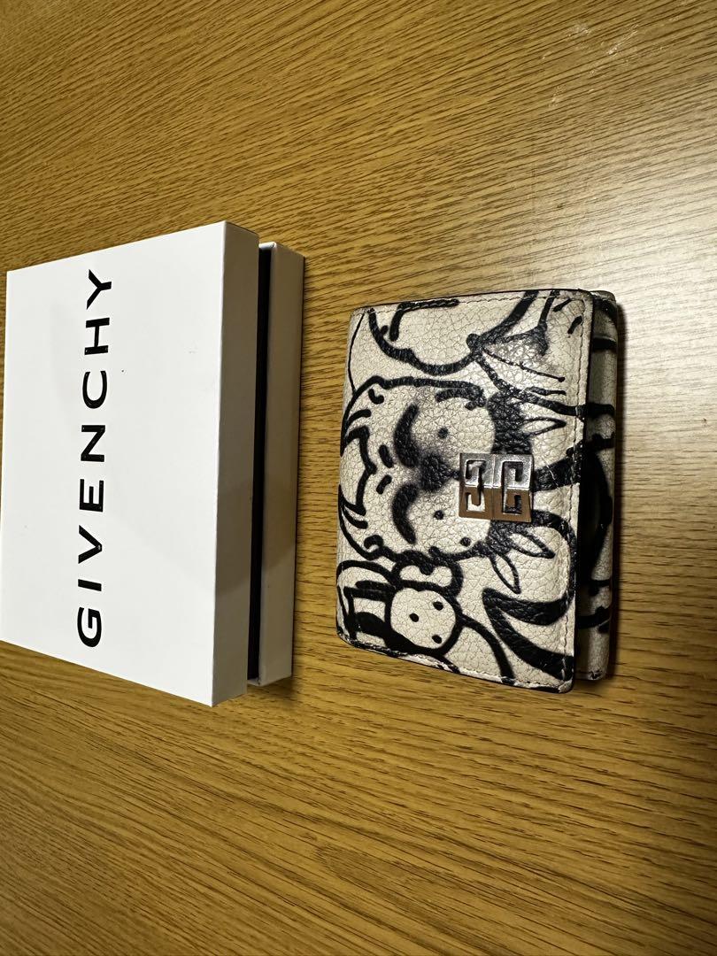 GIVENCHY アートプリント 二つ折り財布
