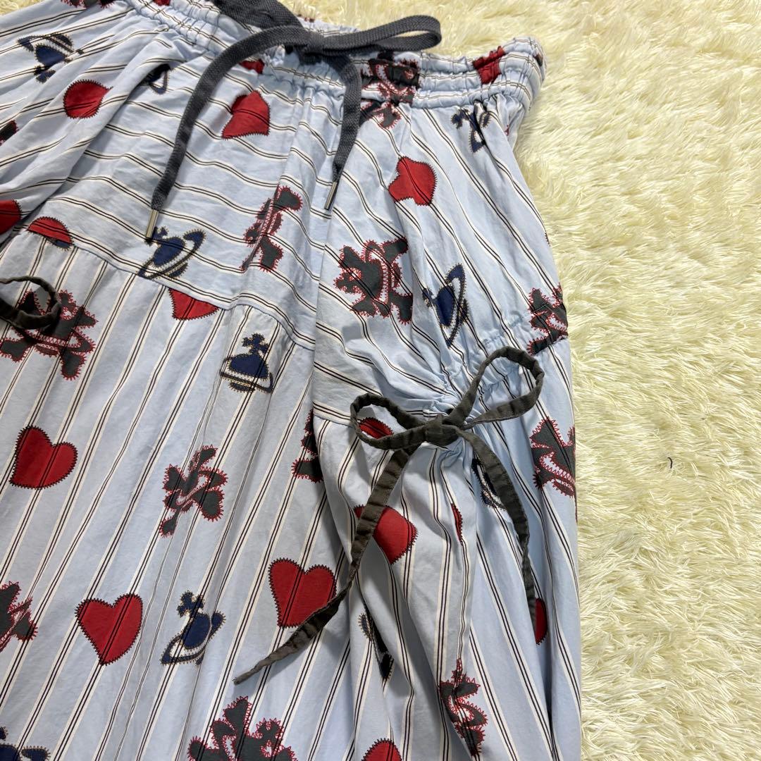 ヴィヴィアンウエストウッド オーブ スカート リボン ハート - メルカリ