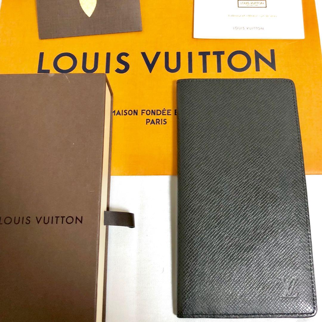 ルイヴィトン   ポルトフォイユ・ロン ボレアル タイガライン長札入れ ブラック