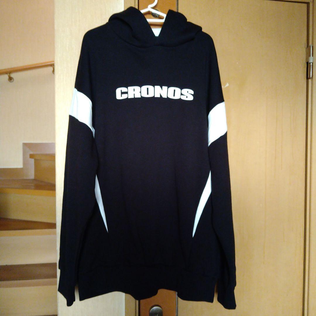 【レア】CRONOSクロノス パーカー ブラック 新品未使用 CRONOS クロノス 大人気 ブラックパーカー フード付き