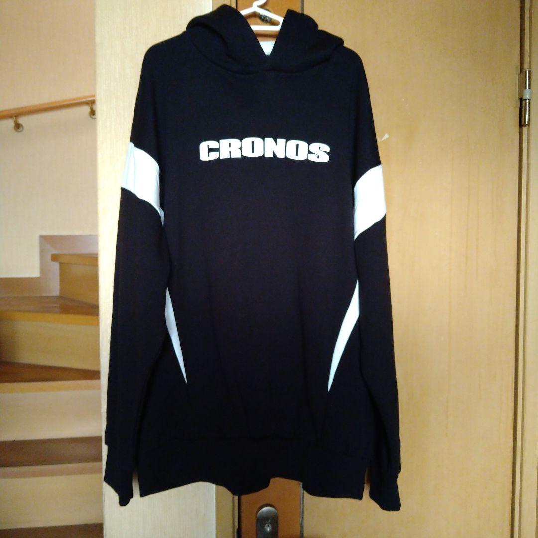 【レア】CRONOSクロノス パーカー ブラック 新品未使用 CRONOS クロノス 大人気 ブラックパーカー フード付き