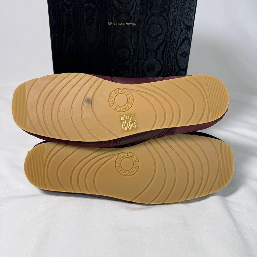 定価9.1万】Dries Van Noten スニーカー ボルドー EU43 - メルカリ