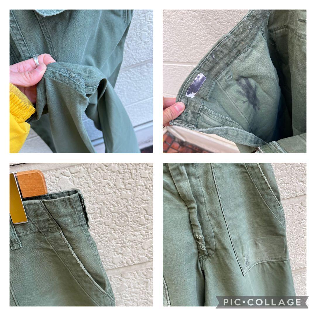 60s US ARMY ユーティリティパンツ ベイカーパンツ vintage