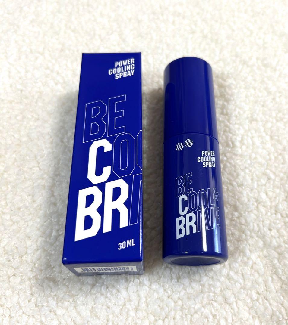 BE COOL&BRAVE パワークーリングスプレー メンズ 清潔剤 30ml 暑