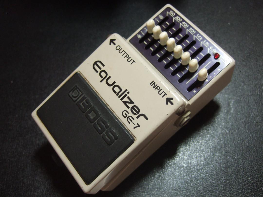 BOSS GE-7 日本製 Made in Japan イコライザー 中古】イコライザー エフェクター BOSS GE-7 Equalizer Made in