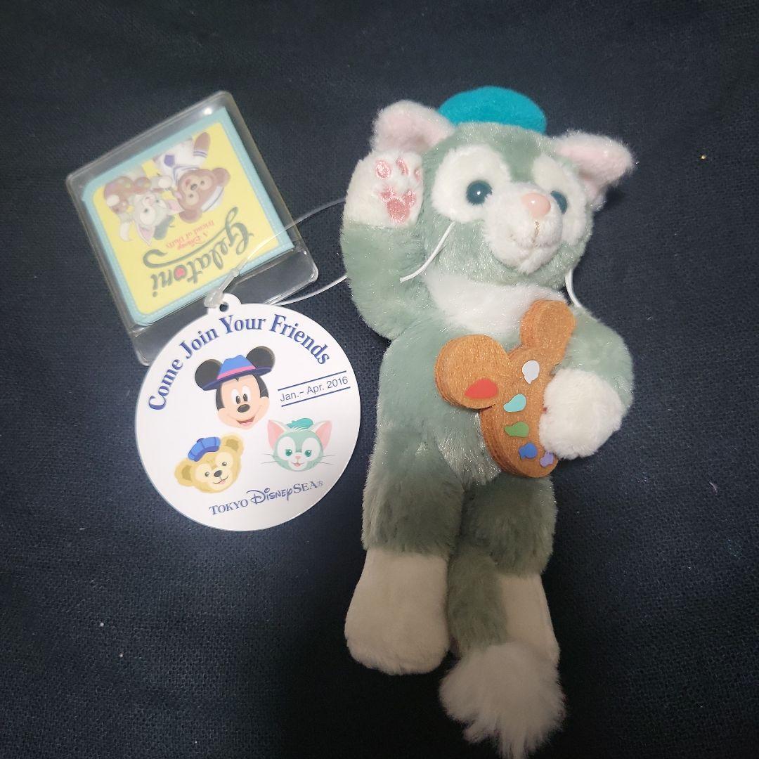 新品！東京ディズニーシー限定 ジェラトーニ バッジぬいぐるみ