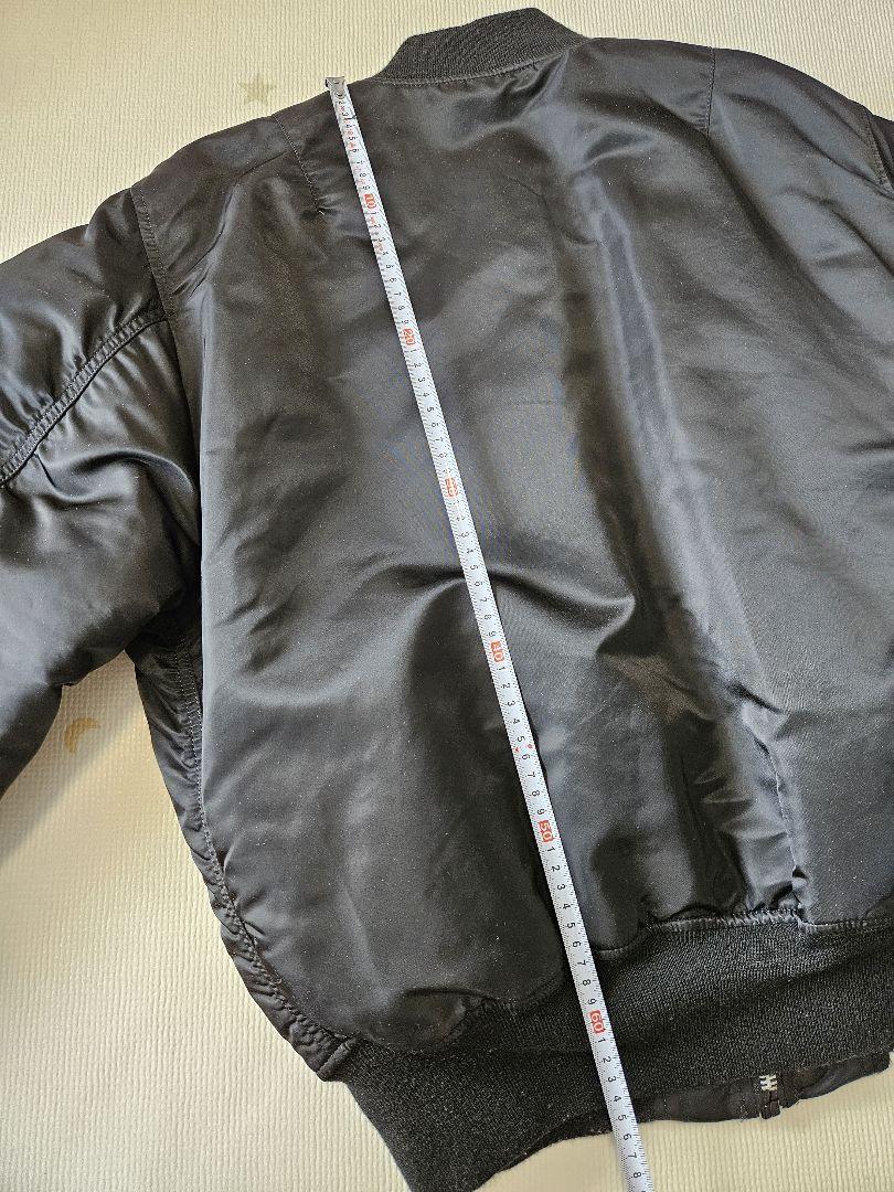 k*_様 ALPHA INDUSTRIES ブラック MA1 ジャケット L ア