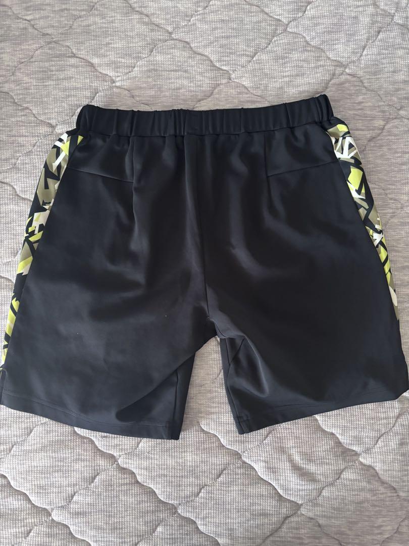 YONEX バドミントンパンツ JP M 黒/緑