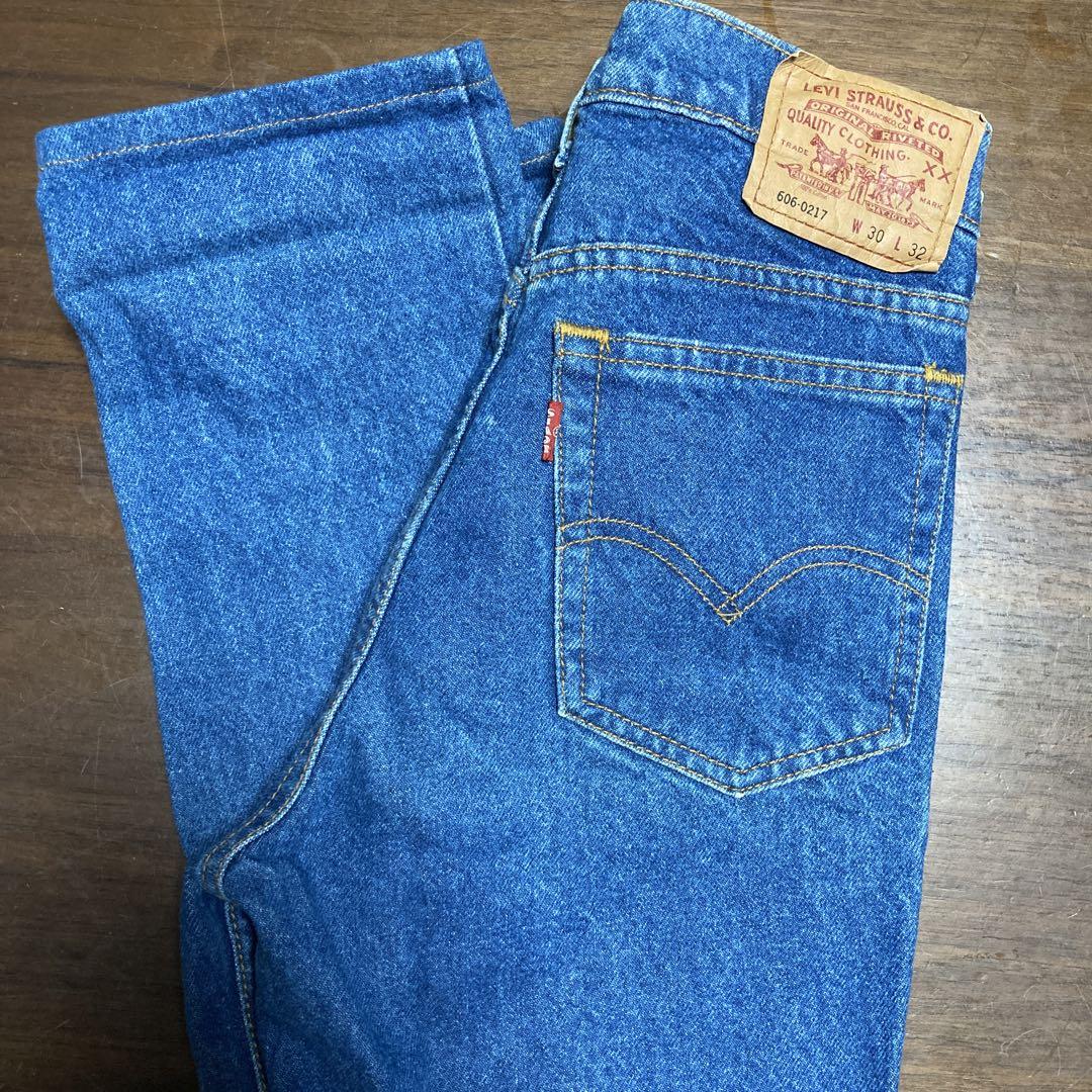 s'80 606-0217 Levi's デニムパンツ W30 L32