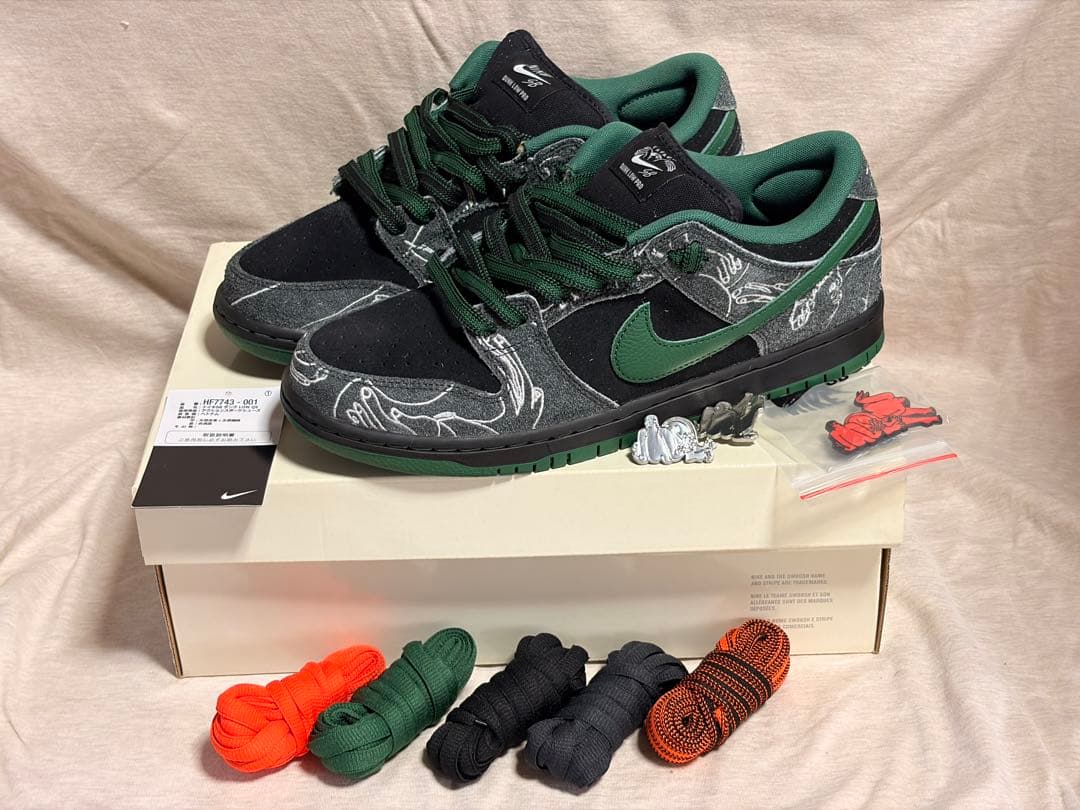 There Skateboards × Nike SB Dunk Low Pro27.5cm NIKE