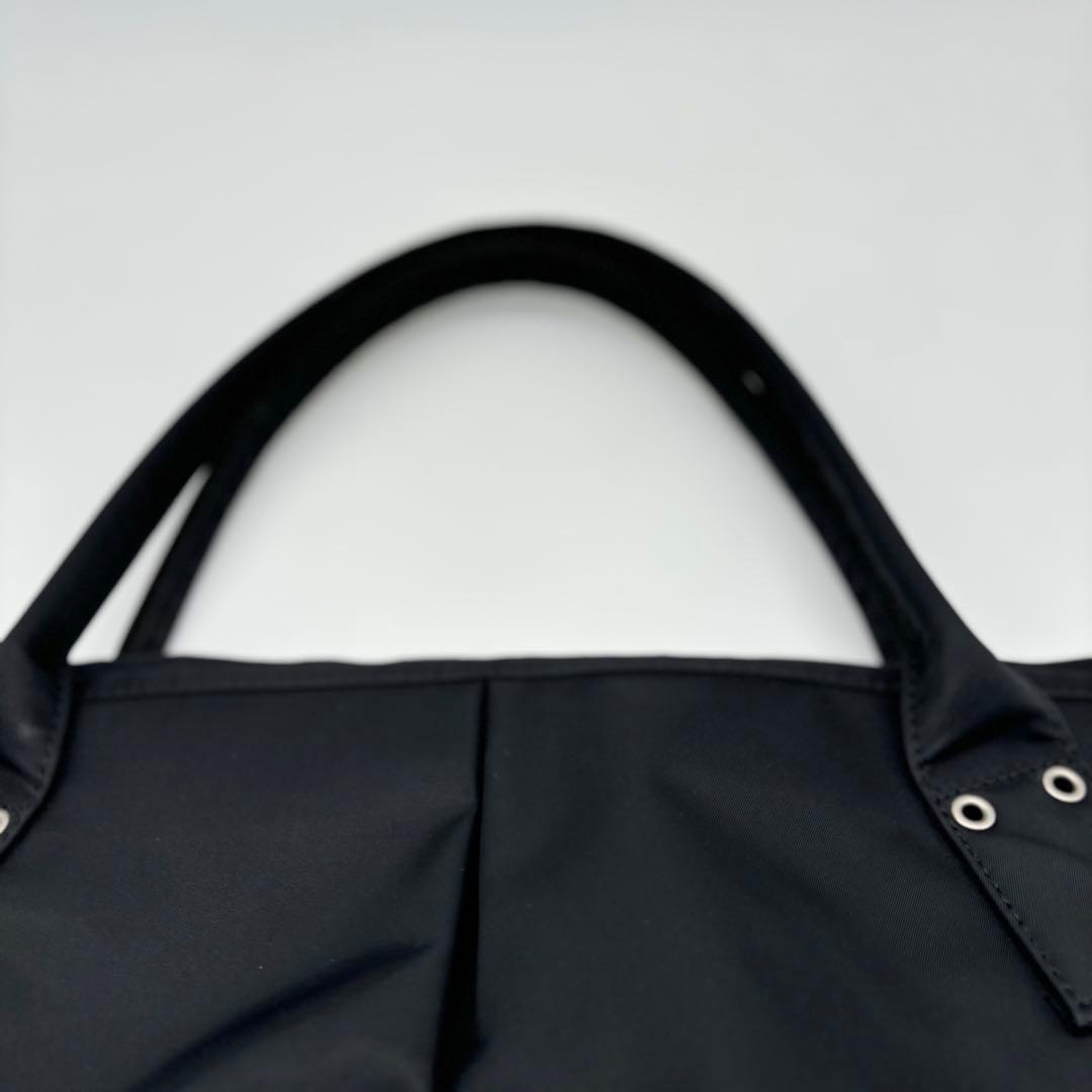 未使用に近い✨アニエスベー ボヤージュ トートバッグ ブラック 星柄