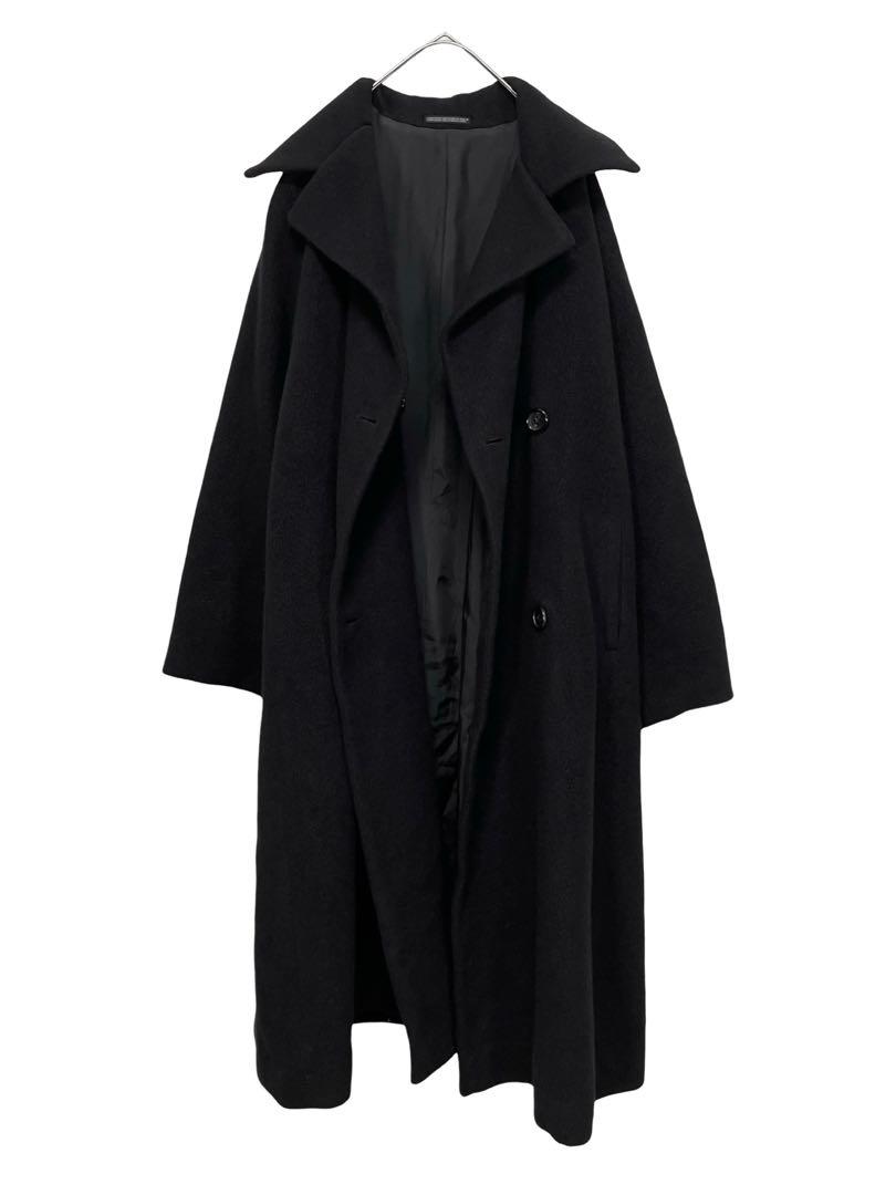 消費税無し ヨウジヤマモト+NOIR ロングコート アンゴラウール混 ジャケット・アウター
