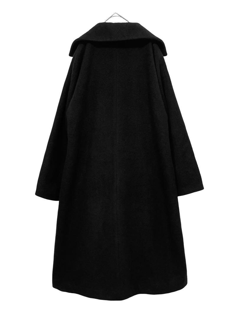 ヨウジヤマモト+NOIR アンゴラウール混 ロングコート