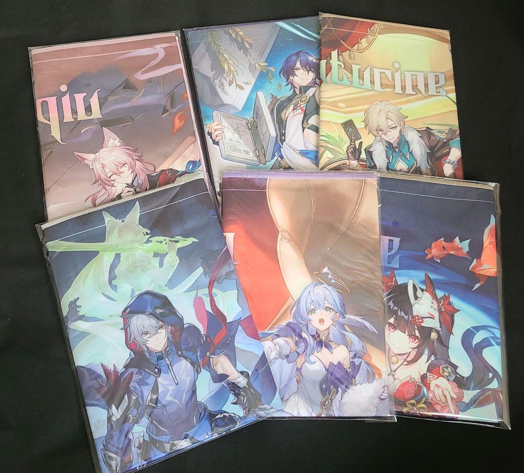 崩壊スターレイル 1番くじ ver.2 H賞 マルチクロス　全種コンプリート 崩壊スターレイル 一番くじ ver.2 H賞 マルチクロス セット