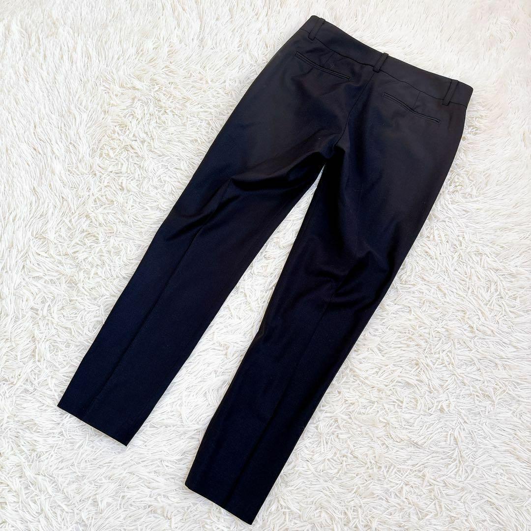 極美品☆セオリーリュクス executive パンツスーツ ノーカラー 黒