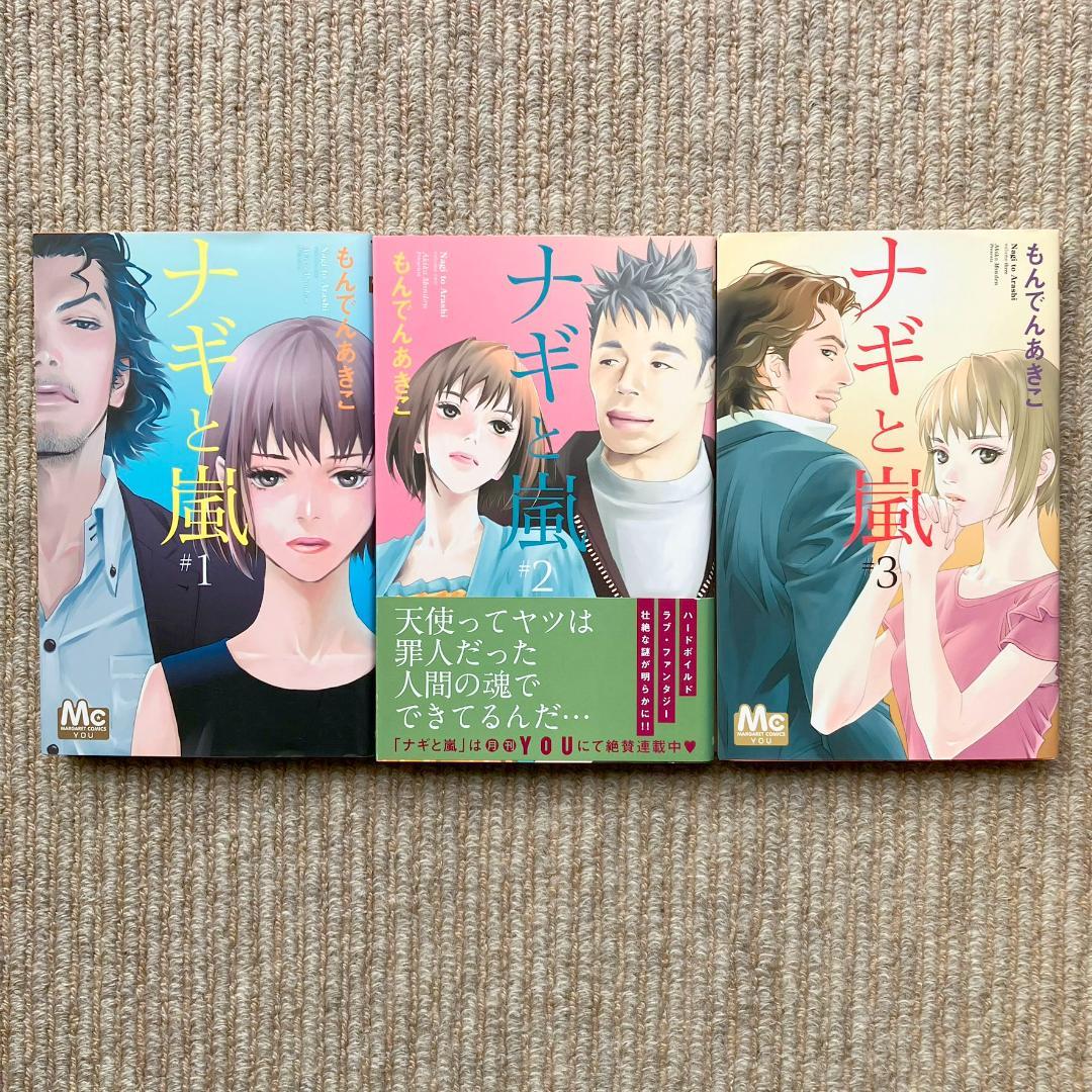 【全巻】 ナギと嵐　全3巻　もんでんあきこ