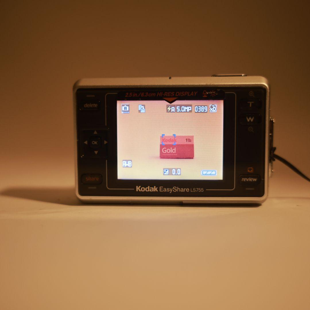 スマホ転送可 KODAK Easyshare LS755 デジカメ カード等付