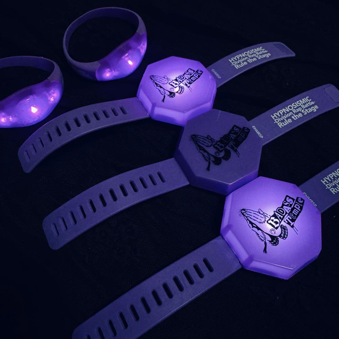 新品★ヒプノシスマイク★ヒプマイ【波羅夷空却】リングライト★3点セット② ヒプマイ リングライト ナゴヤ Bad Ass Temple 空却 波羅夷空却 KING e