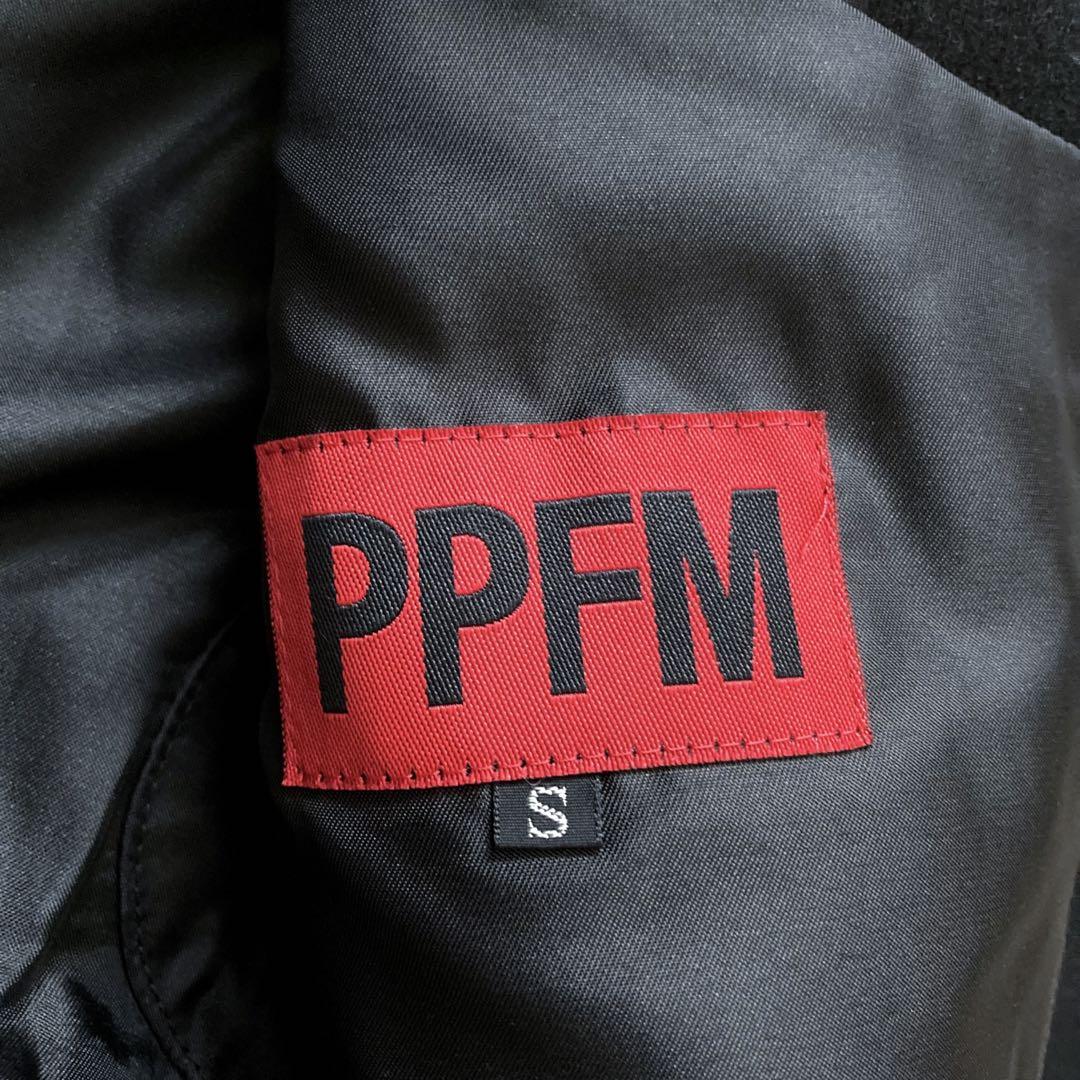 ジャケット・アウター 00s PPFM assymetrical wool coat Y2K punk